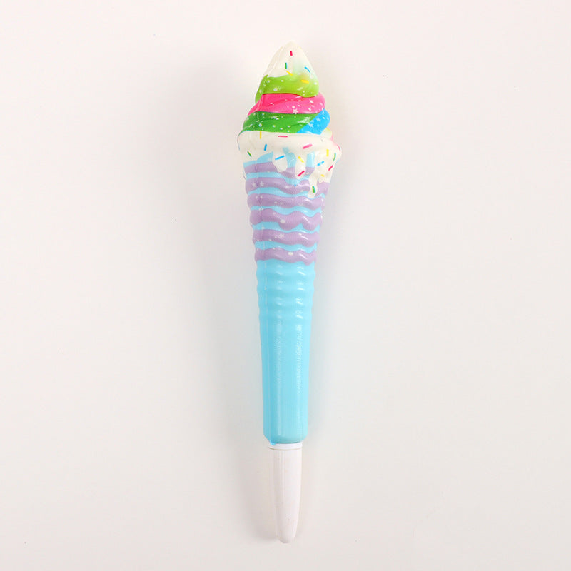 Wholesale Plastic Cartoon Ice Cream Pressure Reducing Pen